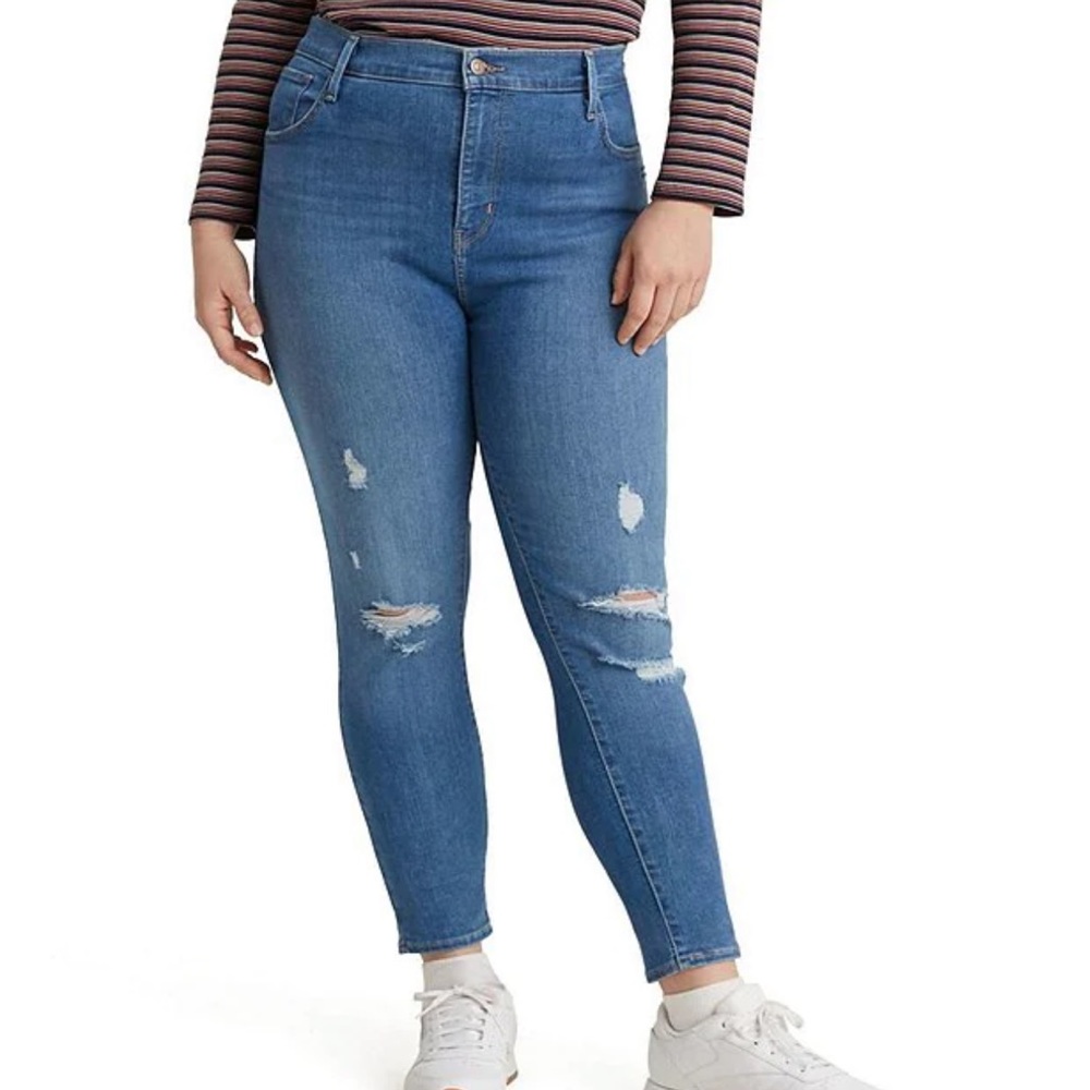 Levi’s 720 Plus Size High Rise Super Skinny Jeans